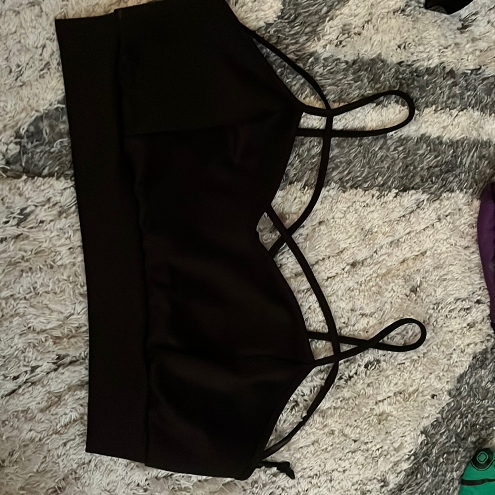 Black bralette